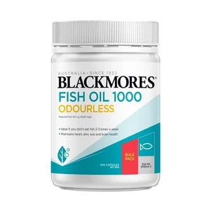 (PRE ORDER) Blackmores Odourless Fish Oil 1000mg 500 Capsules Exclusive Size shelf life 2yrs